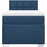  Krevet s oprugama i madracem plavi 80x200 cm od tkanine | shoptok.hr