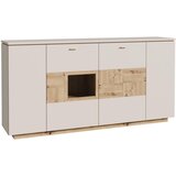 Hom`in komoda, barve hrasta, peščene barve | Shoptok.si