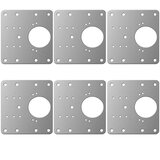INF plošča za popravilo pohištvenih tečajev 9x9 cm iz nerjavečega jekla 6-Pack, (21278368) Cene