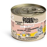 Dogs'n Tiger Varčno pakiranje Dogs'n Tiger gurmanski meni 12 x 200 g - Perutnina s piščancem | shoptok.hr