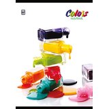 Optimum Sveska sa spiralom tvrdi povez dikto A5/80 Colors Cene