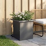  Vrtna posuda za sadnju s LED svjetlom Antracit 30 x 30 x 30 cm - Antracit 30 x 30 x 30 cm 1 Cijene