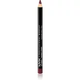 NYX Professional Makeup Slim Lip Pencil natančni svinčnik za ustnice odtenek Plum 1 g