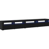  Set TV komoda S LED lampica 3 pcs Crni hrast 270 x 35 x 40 cm | Eponuda.com