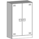 vidaXL Komoda ružičasti 67 x 39 x 107 cm čelična | shoptok.hr