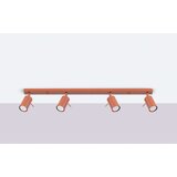  Stropna svetilka RING 4L rdeča ohra, (21626887) | Shoptok.si