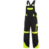 Canis Radne pantalone na tregere Sirius Brighton/ crna/žuta | ePonuda.com