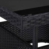  Set namještaja 5 pcs Crna | shoptok.hr