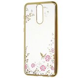  ovitek z rožicami za samsung galaxy S10 G973 - zlat Cene