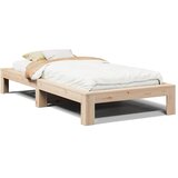  Okvir kreveta bez madraca 90 x 200 cm od masivne borovine | shoptok.hr