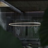 Ideal Lux led luster sa prigušiva na sajli oracle s LED/40W/230V 4000K preč. 70 cm crna | Eponuda.com