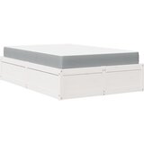  Krevet s madracem bijeli 90x200 cm od masivne borovine | shoptok.hr