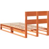  Okvir kreveta bez madraca voštano smeđi 75 x 190 cm od borovine | shoptok.hr