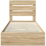  Krevet s od storage Sonoma hrast 70 x 190 cm Konstruirano drvo | shoptok.hr