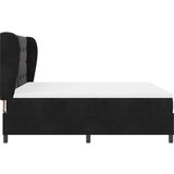 Box spring krevet s madracem Crna 200 x 180 cm Poliester | shoptok.hr