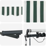 Tkanina za tende s Zelena i bijela 300 x 250 cm Poliester | shoptok.hr