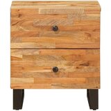  Noćni ormar 2 kom. Smeđa 40 x 33 x 46 cm Čvrsto drvo manga | shoptok.hr