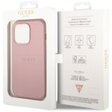 Guess GUHCP14SPSASBPI usnjen ovitek za iphone 14 6.1 - roza | Shoptok.si
