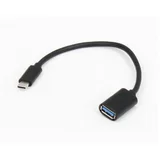 (OST05421) adapter tip c (muški) na usb 3.0 (ženski) crni