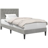  Krevetna konstrukcija Svjetlosiva 80 x 200 cm Baršun | shoptok.hr