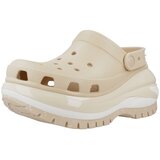 Crocs Japonke CLASSIC MEGA CRUSH CLOG Bež | Shoptok.si