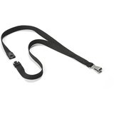 Durable Tekstilni trak SOFT COLOUR, za ovitke s karabinom, DE 20 kosov, črn | Shoptok.si
