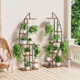 Smania Moonflower™ Stojalo za rastline v obliki polmeseca z osvetlitvijo | Shoptok.si