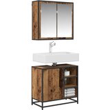  Set namještaja za kupaonicu 2 kom. Staro drvo 65 x 33 x 60 cm | shoptok.hr