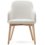 Kave Home Kremno bel jedilni stol Nelida – | Shoptok.si