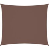  The Living Store Senčno jadro oksford blago pravokotno 2,5x3 m rjavo - Senčno Jadro, (21449317) | Shoptok.si