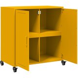  Komoda boja senfa 68x39x72 cm čelični | shoptok.hr