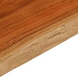 vidaXL Stolna ploča 90x40x3 8 cm pravokutna bagremovo drvo živi rub | shoptok.hr