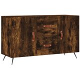  Komoda boja dimljenog hrasta 100 x 36 x 60 cm konstruirano drvo | shoptok.hr