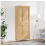 vidaXL Visoka komoda hrasta sonome 69 5x34x180cm od konstruiranog drva | shoptok.hr
