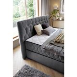 Premium Living Postelja Z Vzmetnico Prestige, Temno Siva, 160x200 | Shoptok.si