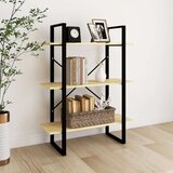 vidaXL ormarić za knjige s 3 razine 80 x 30 x 105 cm masivna borovina Cijene