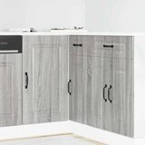  Donji kuhinjski ormarić Kalmar boja hrasta konstruirano drvo Siva | Shoptok.si