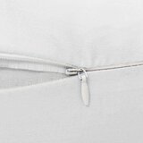  Jastuk za trudnice u obliku slova J 54 x (36 - 43) cm bijeli | shoptok.hr