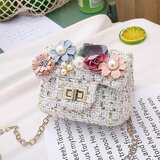 Venisymlis Dekliška Torbica, Torbica Za Čez Ramo Z Rožicami Za Deklice Od 2 Do 5 Let (Bež), (22070131) | Shoptok.si
