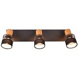 Tri O Crna/u prirodnoj boji zidna lampa Nandini – | shoptok.hr