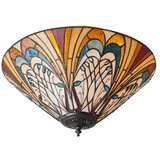Endon 70241 - Plafonsko svetlo Tiffany HECTOR 2xE27/60W/230V Ø 40 cm | Eponuda.com