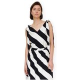 Compania Fantastica Topi & Bluze COMPAÑIA FANTÁSTICA Top 11373 - Stripes Črna Cene