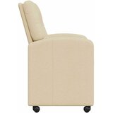  Blagovačke stolice s kotačima 2 pcs Krema 57 x 67 x 95 cm | shoptok.hr