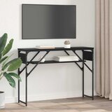  Konzolnistol Crni hrast 105x30x75cm Konstruirano drvo | shoptok.hr