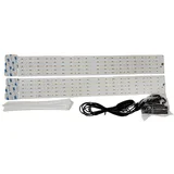 LED svetilka za rast, dvojna glava, poln spekter za sobne rastline, (21383665)