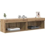 vidaXL TV omarice 2 pcs Umetni hrast 60 x 30 x 30 cm Konstruiran les | Shoptok.si