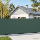  Zaslon za privatnost na balkonu 180 x 500 cm Polyester Zelena Cijene