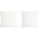 vidaXL Jastuk 2 kom. 40 x 40 cm Bambusovo vlakno Bijela - 40 x 40 cm 2 Cijene