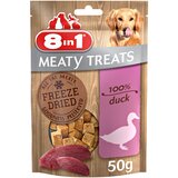 3 + 1 gratis! 4 x 8in1 grickalice za pse - Meaty Treats pačetina (4 x 50 g) | shoptok.hr