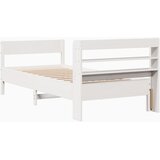  Okvir kreveta bez madraca bijeli 90 x 200 cm masivna borovina | shoptok.hr